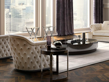 DONT - Wooden and metal coffee table by Siwa Soft Style - view 3